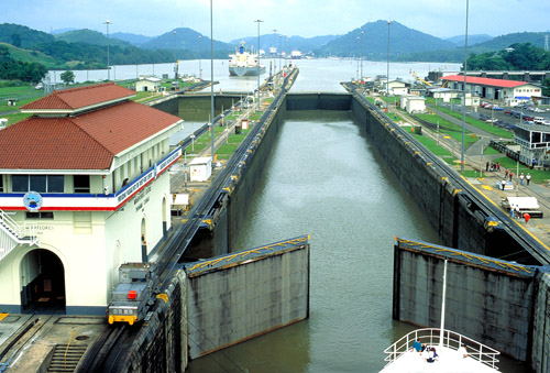 Panama Canal: Two aspects of public health concern are in evidence in this photo of the locks at the Pacific Ocean end of the: Panama Canal: the current and the historical. Vessels carry goods back and forth through the canal from all parts of the globe. Nearly 14,000 ships a year travel through the canal. The tonnage of the goods they carry is almost 195 million. Historically, the narrow 40 mile isthmus attracted the interest of developers in the latter half of the nineteenth century. Although a formidable engineering challenge, the terrain was less daunting than the disease-carrying mosquitoes of the region. Under the leadership of Colonel William C. Gorgas, U.S. Army, M.D., public health officials instituted sanitation measures that eliminated the yellow fever- and malaria-carrying mosquitoes, which made building the canal possible. Currently the Canal Zone is a tourist destination. It is important for all travelers to be aware of the potential health hazards of both foreign and domestic travel. To address health issues associated with travel, the Centers for Disease Control and Prevention offers tips for U.S. travelers on how to avoid illness while away from home. A greater problem is that of globalization’s effect on infectious disease transmission. Health problems can no longer be thought of as “local.” CDC’s “PulseNet” is one effort used to monitor laboratory gel patterns to quickly identify dispersed domestic and international outbreaks of infectious disease. Caption and Image from Centers for Disease Control and Prevention Public Health Image Library, Atlanta, GA). Image by CDC/ Dr. Edwin P. Ewing, Jr.